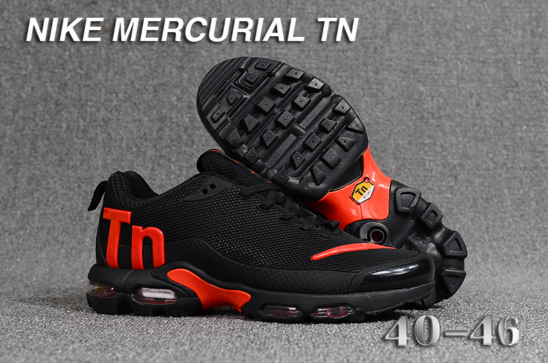 Nike Air Max Mercurial TN Black Red Shoes